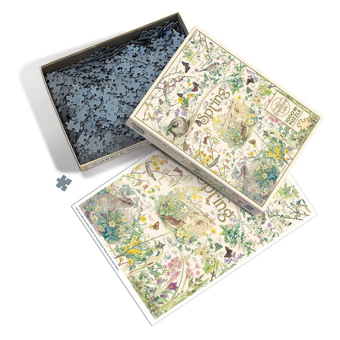 Spring Country Diary 1000 Piece Jigsaw Puzzle Cobble Hill - for just $19.99! 