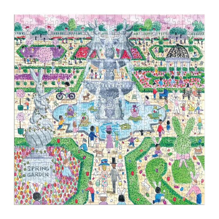 Spring Egg Hunt 500 Piece Jigsaw Puzzle Galison - for just $17.99! 
