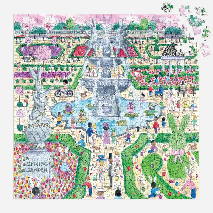 Spring Egg Hunt 500 Piece Jigsaw Puzzle Galison - for just $17.99! 