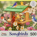 Spring Feast Songbirds 500 Piece Jigsaw Puzzle Leap Year - for just $10.99! 