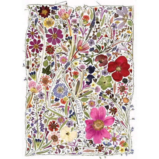 Spring Flower Press 1000 Piece Jigsaw Puzzle Cobble Hill - for just $19.99! 