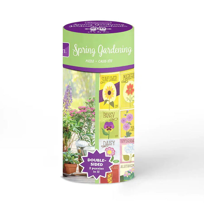 Spring Gardening 500 Piece Double-Sided Jigsaw Puzzle Parragon - for just $19.99! 