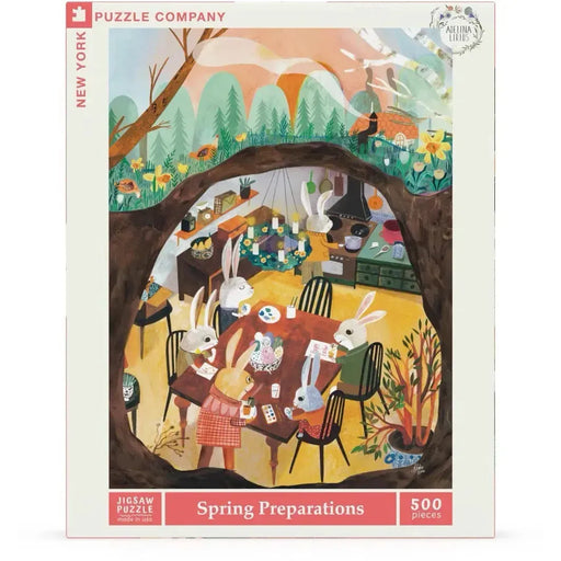 Spring Preparations by Adelina Lirius 500 Piece Jigsaw Puzzle NYPC - for just $26.99! 