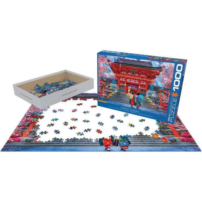 Spring Sakura 1000 Piece Jigsaw Puzzle Eurographics - for just $19.99! 