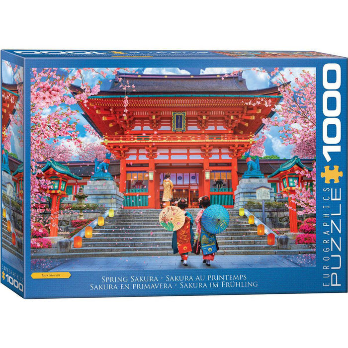 Spring Sakura 1000 Piece Jigsaw Puzzle Eurographics - for just $19.99! 