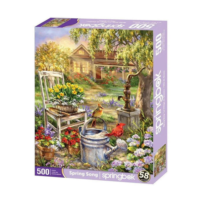 Spring Song 500 Piece Jigsaw Puzzle Springbok - for just $17.99! 