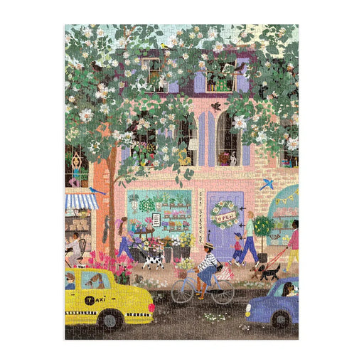 Spring Street 1000 Piece Jigsaw Puzzle Galison - for just $19.99! 