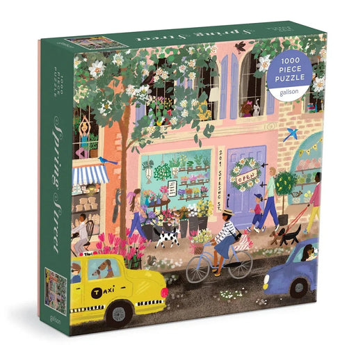 Spring Street 1000 Piece Jigsaw Puzzle Galison - for just $19.99! 