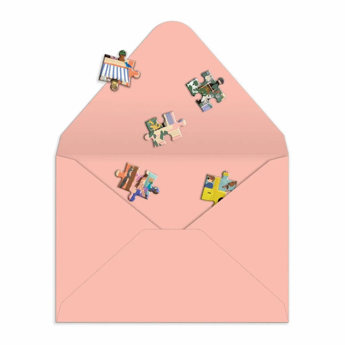Spring Street Greeting Card 60 Piece Jigsaw Puzzle Galison - for just $7.99! 