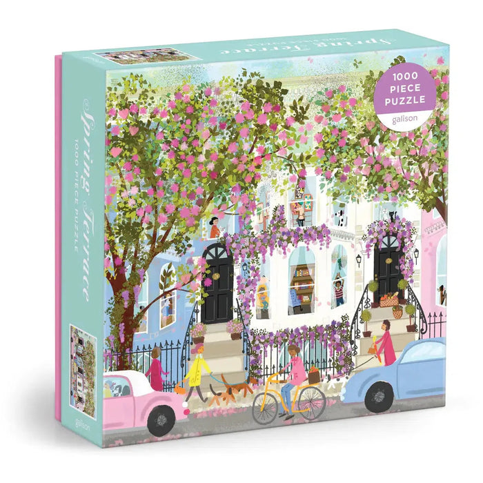 Spring Terrace 1000 Piece Jigsaw Puzzle Galison - for just $19.99! 