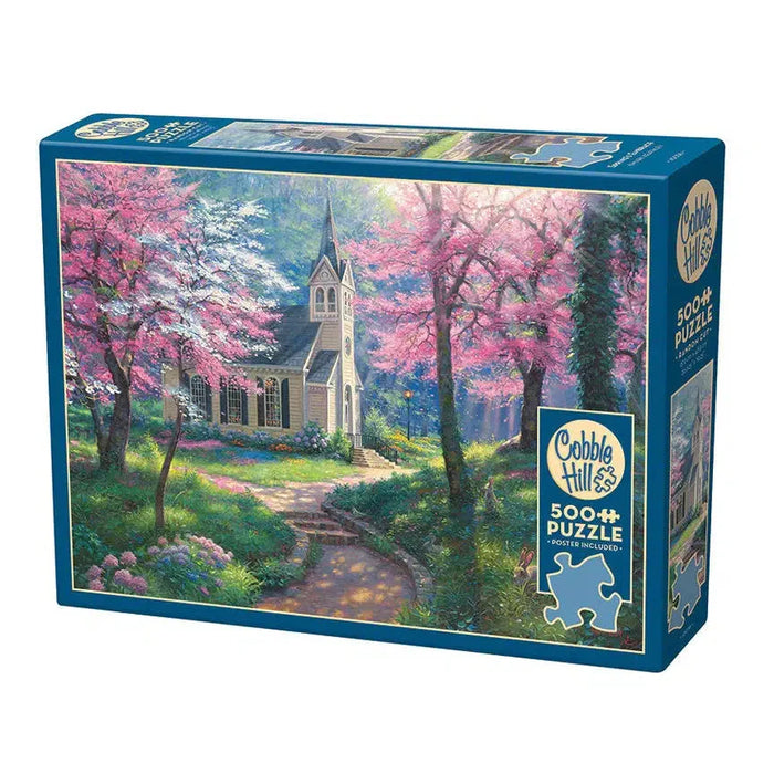 Spring's Embrace 500 Piece Jigsaw Puzzle Cobble Hill - for just $17.99! 