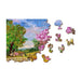 Springtime Cottage 505 Piece Wood Jigsaw Puzzle Wooden City - for just $27.99! 