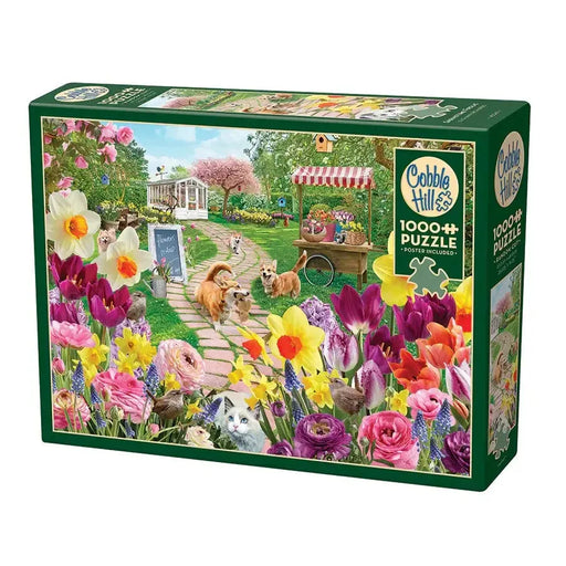 Springtime Frolic 1000 Piece Jigsaw Puzzle Cobble Hill - for just $20.99! 