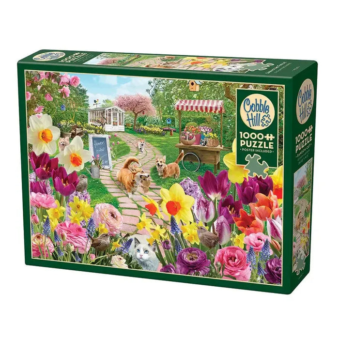 Springtime Frolic 1000 Piece Jigsaw Puzzle Cobble Hill - for just $19.99! 
