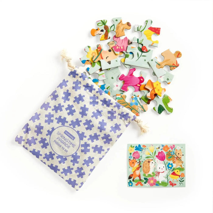 Springtime Parade 36 Piece Mini Jigsaw Puzzle Mudpuppy - for just $9.99! 