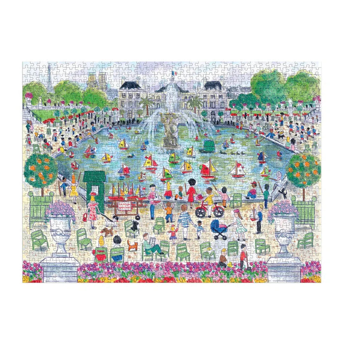 Springtime in Paris 1000 Piece Jigsaw Puzzle Galison - for just $19.99! 