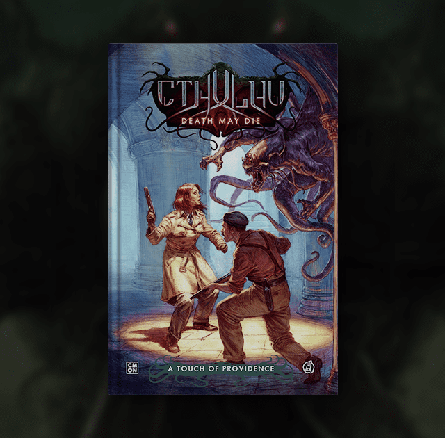 Cthulhu: Death May Die - A Touch of Providence with Pre-order Exclusives - for just $69.99! 