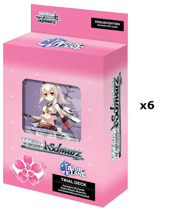 Weiss Schwarz: Azur Lane Sakura Empire - Trial Deck Display - for just $107.70! 
