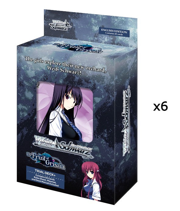 Weiss Schwarz: The Fruit of Grisaia Trial Deck+ - for just $14.95! 