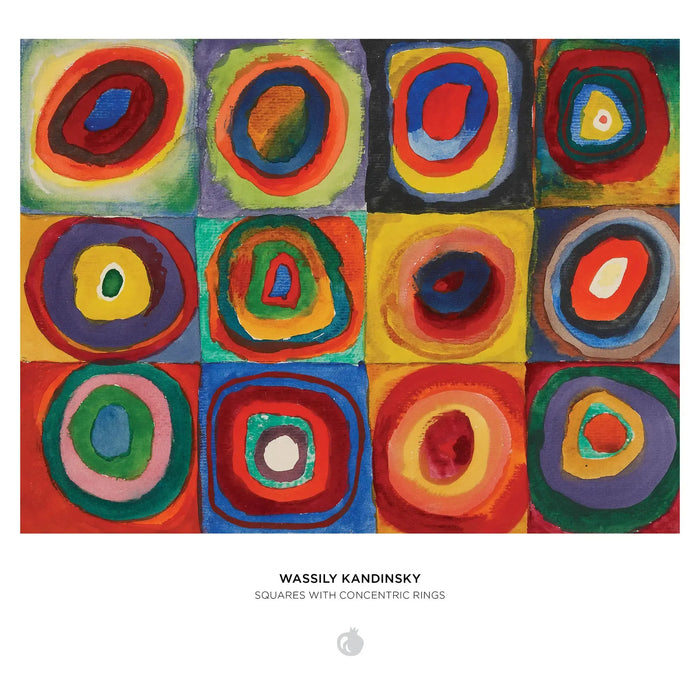 Squares with Concentric Rings 500 Piece Jigsaw Puzzle Pomegranate - for just $21.99! 