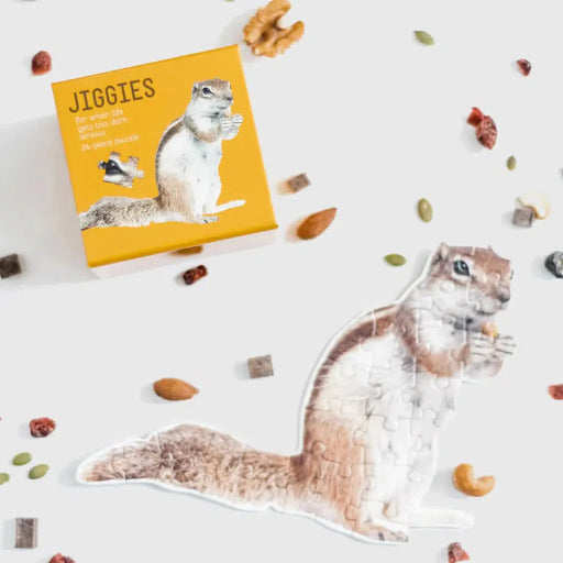 Squirrel 24 Piece Mini Jigsaw Puzzle Gibbs Smith - for just $12.99! 
