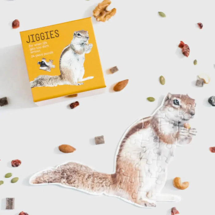 Squirrel 24 Piece Mini Jigsaw Puzzle Gibbs Smith - for just $12.99! 