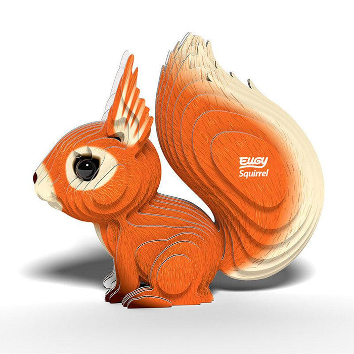 Squirrel 3D Cardboard Model Kit Eugy - for just $11.99! 