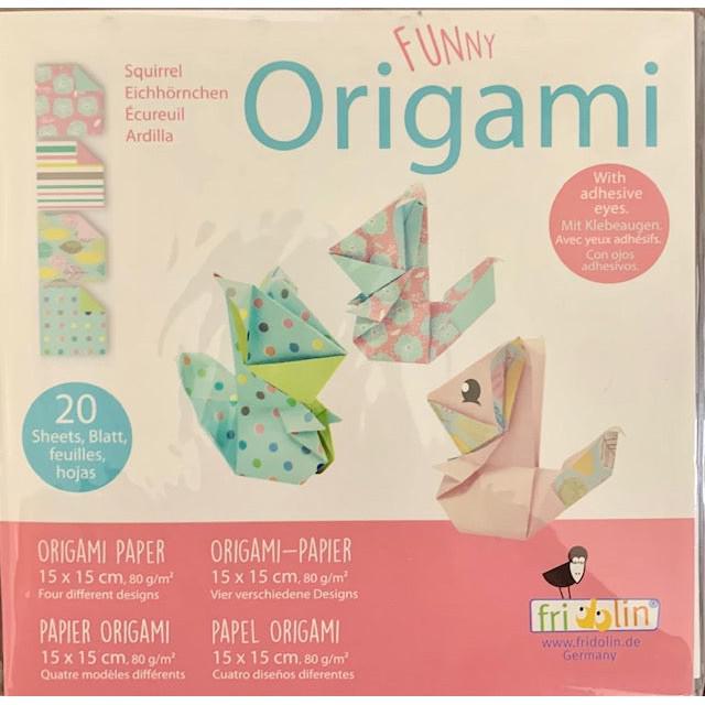 Squirrel Funny Origami Kit Fridolin - for just $5.99! 