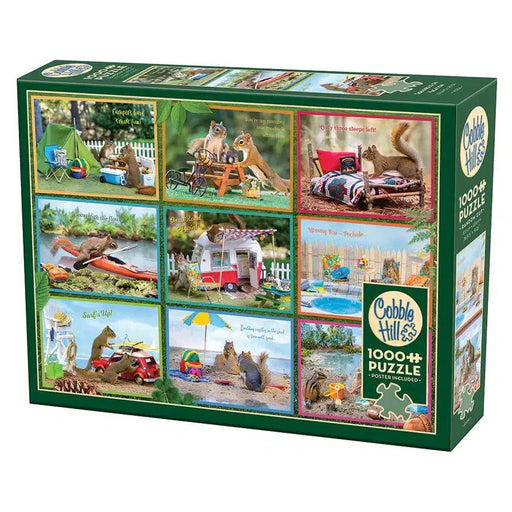 Squirrels on Vacation 1000 Piece Jigsaw Puzzle Cobble Hill - for just $19.99! 