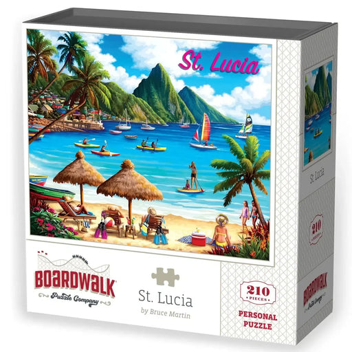 St. Lucia 210 Piece Jigsaw Puzzle Boardwalk - for just $11.99! 