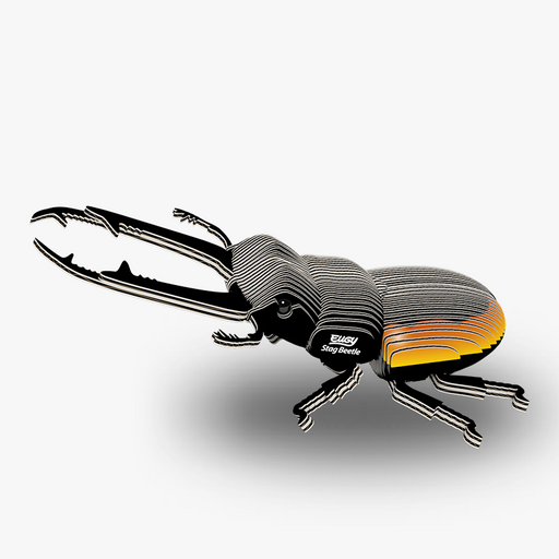 Stag Beetle 3D Cardboard Model Kit Eugy - for just $11.99! 