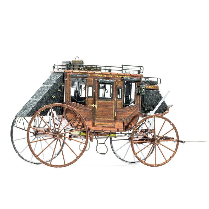 Stagecoach Wild West 3D Steel Model Kit Metal Earth - for just $11.99! 