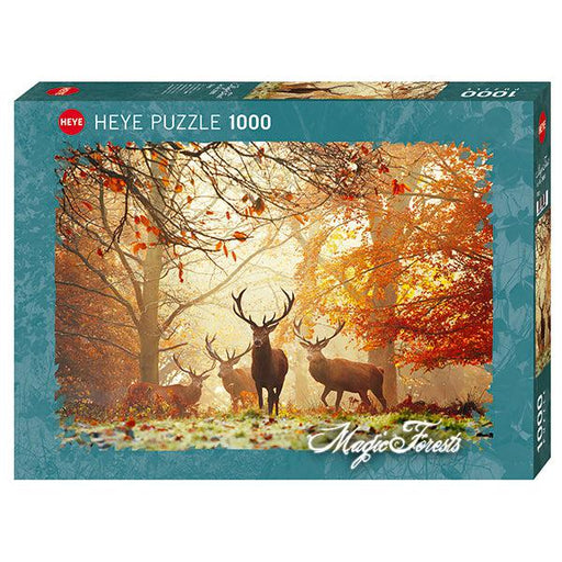 Stags Magic Forests 1000 Piece Jigsaw Puzzle Heye - for just $29.99! 