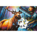 Stain Glass Elk 1000 Piece Jigsaw Puzzle Springbok - for just $19.99! 