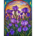 Stain Glass Iris 500 Piece Jigsaw Puzzle Springbok - for just $17.99! 