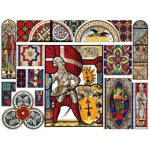 Stained Glass 1000 Piece Jigsaw Puzzle NYPC - for just $24.99! 