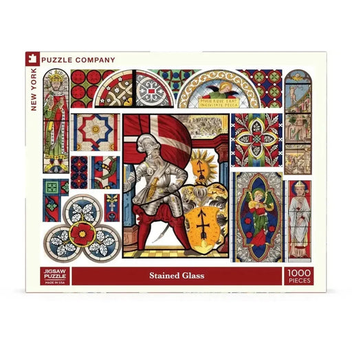 Stained Glass 1000 Piece Jigsaw Puzzle NYPC - for just $24.99! 
