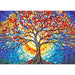 Stained Glass Tree of Life 1000 Piece Jigsaw Puzzle Peter Pauper - for just $19.99! 
