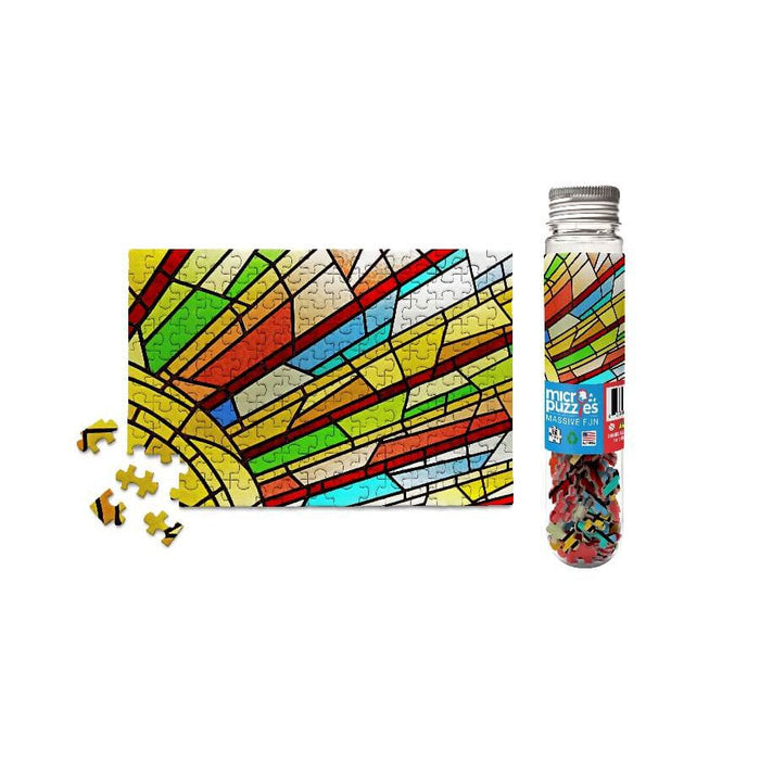 Stained Glass Window 150 Piece Mini Jigsaw Puzzle Micro Puzzles - for just $10.99! 