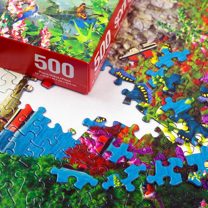 Stairway to Serenity 500 Piece Jigsaw Puzzle Springbok - for just $17.99! 