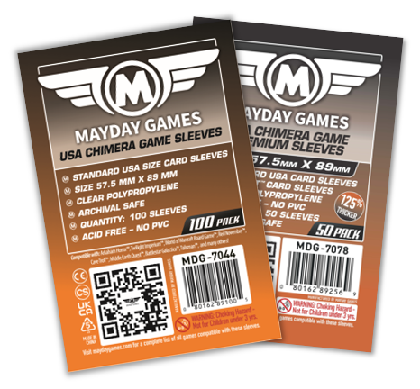 Standard USA Chimera Card Sleeves (57.5x89mm) Standard 7044 or Premium 7078 - for just $2.75! 