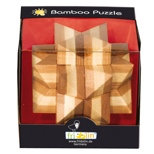 Star 3D Bamboo Puzzle Fridolin - for just $11.99! 