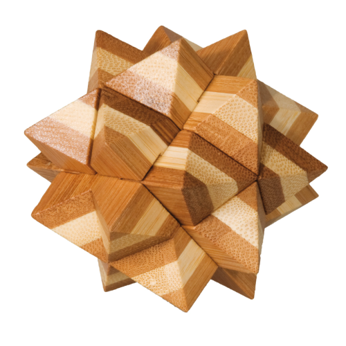 Star 3D Bamboo Puzzle Fridolin - for just $11.99! 