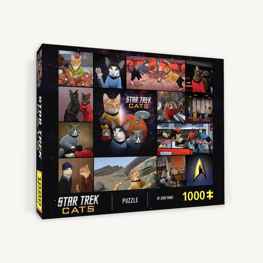 Star Trek Cats 1000 Piece Jigsaw Puzzle Chronicle - for just $19.99! 
