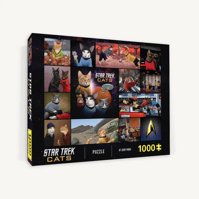 Star Trek Cats 1000 Piece Jigsaw Puzzle Chronicle - for just $19.99! 