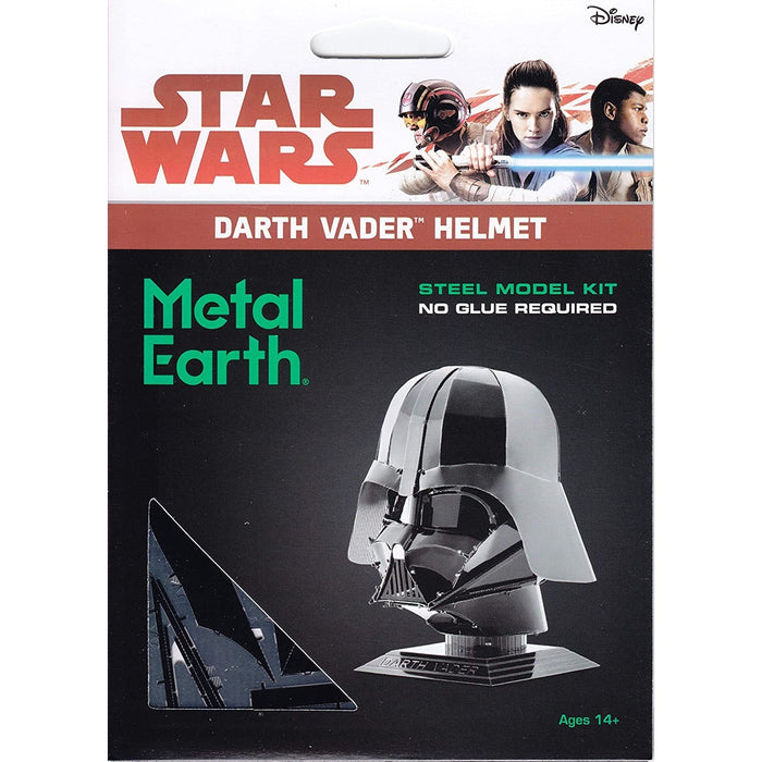 Star Wars Darth Vader Helmet 3D Steel Model Kit Metal Earth - for just $15.99! 