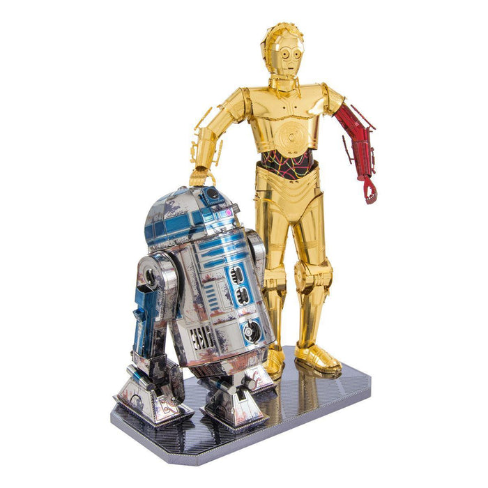 Star Wars R2-D2 and C-3PO Deluxe 3D Steel Model Kit Metal Earth - for just $33.99! 