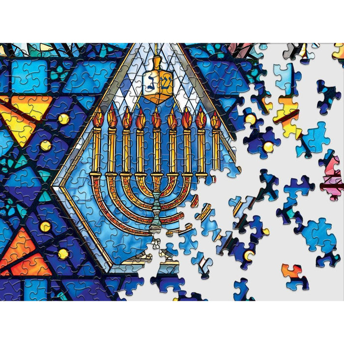 Star of David 500 Piece Round Jigsaw Puzzle Springbok - for just $17.99! 
