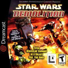 Front cover view of Star Wars Demolition - Sega Dreamcast