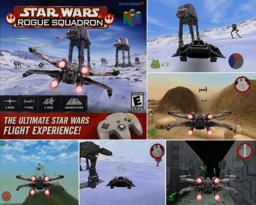 Star Wars: Rogue Squadron N64 Nintendo 64 Video Game Cartridge 1998 - for just $25.99! 